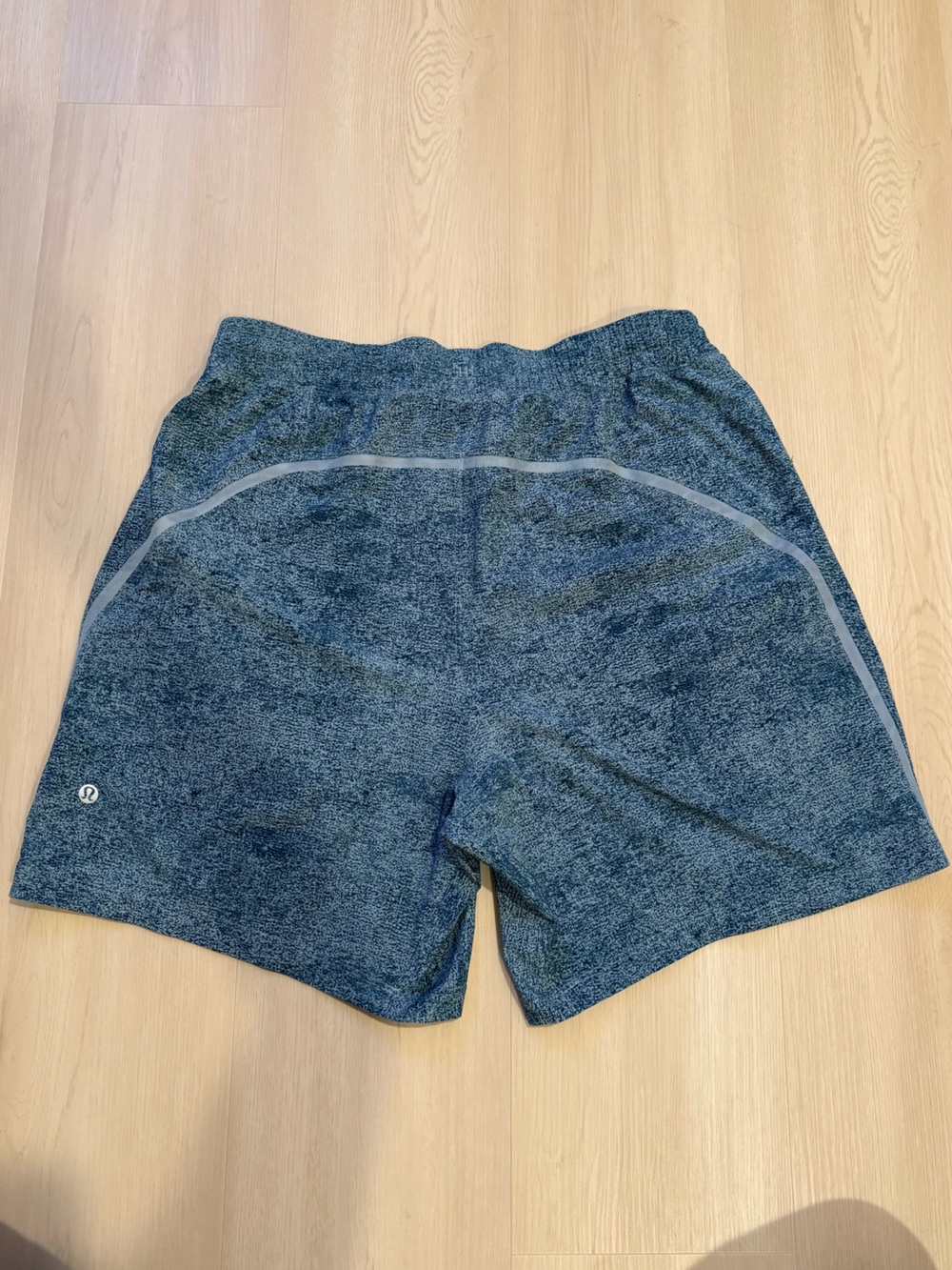 lululemon Men’s Heather Navy Athletic Shorts